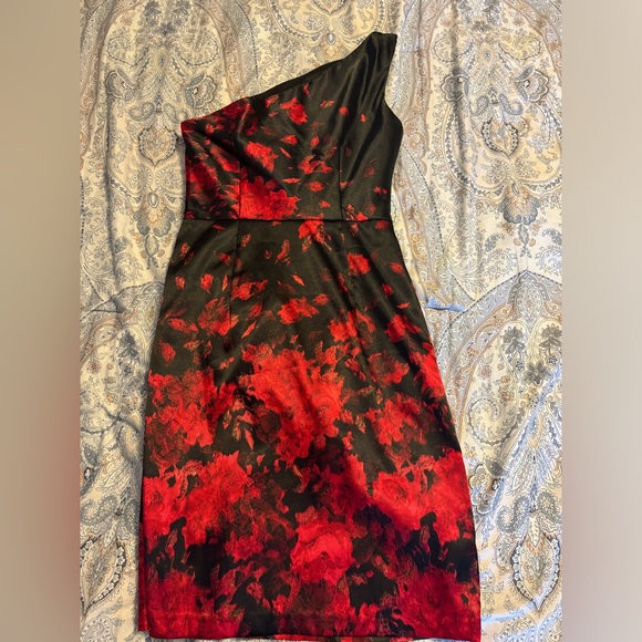 Rose pattern like dress from Cache, size 2. Great condition. - Picture 1 of 4